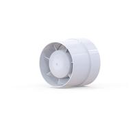 Extracteur d'air économique 100 mm, 12 W/130 m³, extracteur axial en ligne : salle de bain, cuisine, cave ASPIRATEUR A MAIN