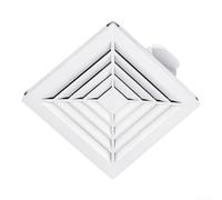 Extracteur d'air encastrable plafond cuisine intégré | Niveau sonore 26-50 dB, conception silencieuse, pour idéal chambres et bureaux, ventilation pour efficace bruit