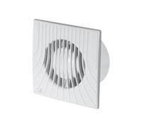 Extracteur d'air pour salle de bain 100 mm avec interrupteur à tirette - Blanc - WA100W