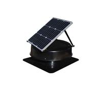 Extracteur d'Air Solaire de Toiture en Aluminium Avec Moteur Sans Balais