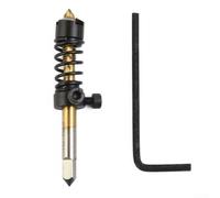 Extracteur de bavure en acier pour robinets M3 à M8 M5 avec taraud à vis | HSS pour acier M35, bord de coupe, design sûr sans étincelle, s'adapte aux perceuses à mandrin, métal, bois, PVC