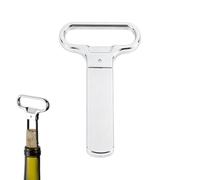 Extracteur de Bouchon de Vin Outil Manuel Ergonomique en Métal à Deux Dents