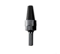 Extracteur de boulons cassés pour tuyaux de 10 à 20 mm, extracteur de filament de robinet à tige hexagonale, extracteur de vis à filetage inversé, acier au carbone haute résistance (6,35 mm)