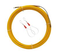 Extracteur de câble de tige de ruban de poisson de Rodder de conduit de fibre de verre de 3mm 15m 30m extracteur de câble de Conduit de bobine de câblage 3MMX15M