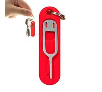 Extracteur de Carte, Outil de Carte | Ouvre-Aiguille pour,Porte-clés détachable, Broche d'éjection du Plateau de, Outil d'ouverture du Plateau de pour téléphone Portable et