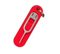 Extracteur de Carte, Outil de Carte | Ouvre- Portable pour Retrait de,Étui de Protection en Silicone, Outil d'ouverture du Plateau de Cartes avec Porte-clés détachable, breloque pour Les t