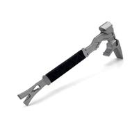 Extracteur de clou en acier forgé avec support magnétique pour | Support magnétique intégré, pour corps en acier forgé, supprime les clous sans tête, poignée en caoutchouc souple