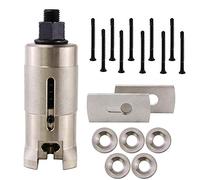 Extracteur de cylindre européen professionnel pour serrurier avec vis, bride, joint, extracteur de serrure en acier inoxydable (vis de 4,2 mm)