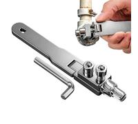 Extracteur de filetage dénudé, outil d'extraction de vis cassées, kit de taille robuste avec acier au carbone, cuisine avec design compact, grille métallique résistante à la chaleur, outil de