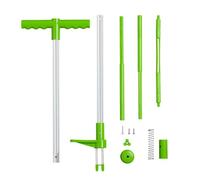 Extracteur de mauvaises herbes Désherbeur Twister Push Twist & Pull Claw Garden Lawn Easy Root Remover Killer Grabber Outil léger à long manche