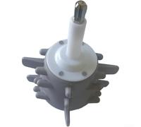 Extracteur de peau d'ail en plastique pour hachoir à viande modèles 2 L 3 L - Éplucheur très résistant Outils de cuisine Gris (3 L)