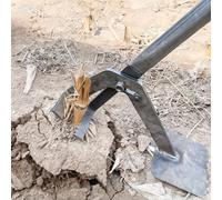 Extracteur de Poteaux Arracher Les Arbres avec Piquets en Bois et Dents Antidérapantes, Outil D'enlèvement de Souches D'arbustes pour Jardins, Fermes et Espaces Verts(L 92 cm (36 1/4in))
