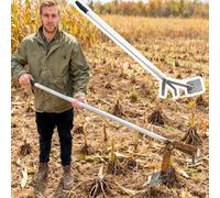 Extracteur de Poteaux de Clôture Petit Outil D'extraction de Souches D'arbres, Arrache-Racines Robuste pour Clôtures de Jardin, Extracteur de Piquets pour Poteaux(132 cm (52 inch))