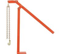 Extracteur de poteaux en T de 78 cm, extracteur de poteaux de clôture robuste avec chaîne de levage de 109,2 cm, acier résistant à la rouille, outil d'extraction de poteaux en T permettant d'économise