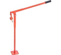 Extracteur de poteaux en T de 91,4 cm, extracteur de poteaux de clôture en acier robuste, capacité de charge de 300 kg, outil d'extraction de poteaux en T permettant d'économiser de la main-d'œuvre po