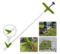 extracteur de racines outil de tueur extérieur désherbeur à griffes portable manuel aluminium debout arrache-mauvaises herbes