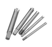 Extracteur de tarauds cassés HSS 3 griffes Outil de retrait de vis pour perceuse M3 à M10 Kit de réparation