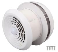 Extracteur de toit 12V - Ventilateur de toit en forme de champignon - Montage facile - Résistant aux intempéries - Pour camping-cars - Inclus