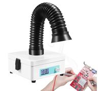 Extracteur de vapeur de soudage de bureau 30W | Vitesse réglable, affichage LED, filtration en 3 étapes, for découpe laser, polissage des ongles