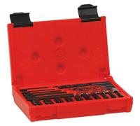Extracteur de vis cassée intérieur/extérieur 5 à 16mm - coffret de 25 pcs DRAKKAR TOOLS - 09168