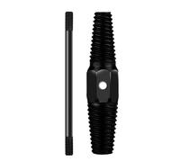 Extracteur de Vis Cassées en Métal pour Réparation, Noir | Outil de Retrait pour Boulons Endommagés, Usage Atelier, Perçage Guidé, Format Compact, Lot Unique