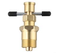 Extracteur d'olive robuste pour tubes en laiton de 1,27 cm et 1,9 cm, outil de retrait de raccord de compression pour tuyaux en cuivre dans les tâches de plomberie et de CVC