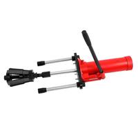 Extracteur hydraulique de chemises de cylindre - 15 t - Pour diamètres intérieurs de 80 à 140 mm - Utilisation à sec et sous pression - Manuel - Fer - Rouge