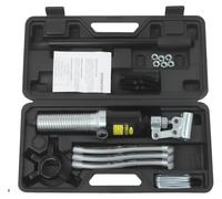 Extracteur hydraulique pour moyeu de roue, conception à 3 mâchoires, construction en acier robuste, couleur noire