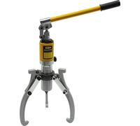 Extracteur hydraulique pour moyeu/roulement/roue dentée - 3 mâchoires - 15 t - écartement 180 mm - jeu d'outils