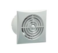 Extracteur mural extra plat, silencieux, 100 mm standard 102 m3 par heure