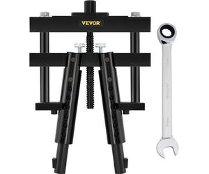 Extracteur universel de chemises de cylindre en acier 45 avec pieds réglables et plateau de levage pour chemises de cylindre humides d'une largeur de 3,7 à 6,2 pouces, 470 x 260 x 80 mm