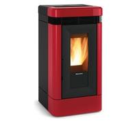 Poêle à granulés La Nordica Extraflame Lucia 12,1 kW majolique bordeaux