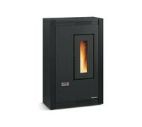 EXTRAFLAME 1292602 LUISELLA 5.0 Poêle À Pellets Ventilé Slim Noir