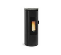 La Nordica Extraflame Poêle à granulés Amika Evo 8 kW étanche Noir 1290005