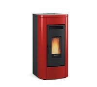 EXTRAFLAME KLAUDIA PLUS 5.0 EVO Bordeaux 1297150 Poêle à Pellets 8KW IR Touch