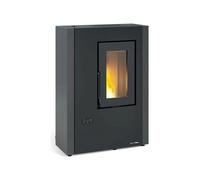 Poêle à granulés La Nordica Extraflame Luisella 5.0 Maxi 7 kW Stahl Grigio Grafite