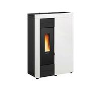Poêle à granulés La Nordica Extraflame Virna Idro.16 | 14,5 kW Hydro acier blanc