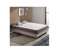 Extrafresh 140x190 cm - Mousse à mémoire de forme HR - Soutien Blue Latex - Très épais 24 cm, 7 Zones, 2 faces été, hiver - Tissu Respirant