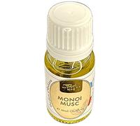 Extrait de Parfum Monoï Musc 10 ml - Concentré de Parfum d’Ambiance Ultra-Concentré - Pour Maison, Voiture & Diffuseur - Senteur Tropicale et Musquée - Fabriqué en France.