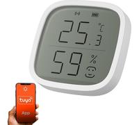 Extralink Capteur de Température et d'Humidité Smart Life | Capteur de Température et d'Humidité | Maison Intelligente