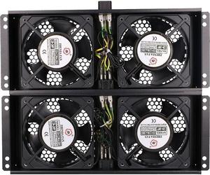 Extralink | Fan | for base cabinet 2m EU cable