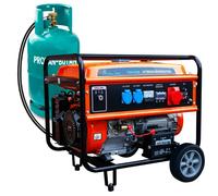 Extralink Générateur Essence GPL Gaz Naturel 5000 W Autonomie Longue