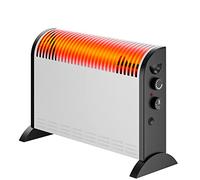 Extralink Radiateur Convecteur Électrique 2000W - Chauffage d’Appoint Mobile, Basse Consommation, Thermostat Réglable, Mode Turbo, Design Compact et Sécurisé