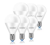EXTRASTAR Ampoule LED G45 E14 8W, équivalentes à 64 W, 3000K Blanc Chaude, 640LM, Économie d’Énergie, Non Dimmable, Lot de 6