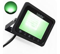 EXTRASTAR Projecteur LED d'extérieur 30 W 2400 lm super lumineux coloré étanche IP65 pour arrière-cour, allée, portes, garage, couloir, jardin (vert)