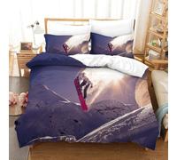 Extreme Sport Ensemble Housse De Couett Imprim¿¿ D Et Taie D'oreiller ,Ultra Doux Microfibre Hypoallerg¿¿Nique £¬Pcs£¬Ensemble Housse De Couette Avec Ferm