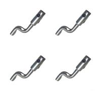 Extrémité de câble d'accélérateur de type Z pour tondeuse à gazon, tracteur, moteur de contrôle du moteur, terminal argenté, durable, résistant à l'usure, facile à installer, kit de pièces de rechange