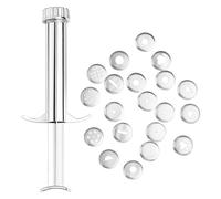 Extrudeurs D'argile - Squelette D'argile En Céramique | Outil D'extrudeuse En Argile En Acier Inoxydable | 20 Conseils Interchangeables Pour La Sculpture Et L'artisanat | Extrudeuse De Pâte De Sucre P