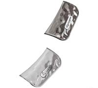 EXTRWORY Ensemble de poignée de levage pour abattant de toilettes, pour un fonctionnement propre au toucher, ruban éponge réglable, transparent blanc ou gris, pour la maison et la salle de bain (blanc