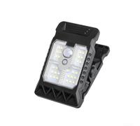 EXTRWORY Lampe solaire d'extérieur avec détecteur de mouvement, éclairage LED ultra lumineux, économe en énergie jusqu'à 16 heures, 12 x 8 x 6 cm pour jardin
